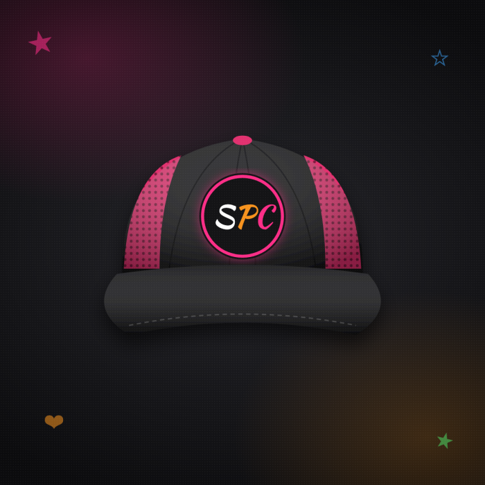 SPC Trucker Hat — sample design mockup